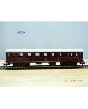 LONG  400,  voiture grandes lignes 2 Kl. type Cc  DSB    BO