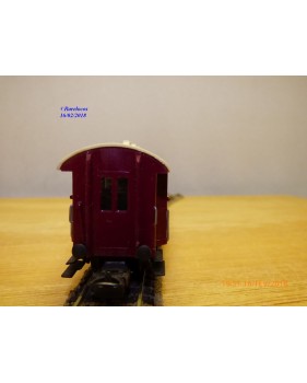 LONG  400,  voiture grandes lignes 2 Kl. type Cc  DSB    BO
