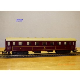 LONG  400,  voiture grandes lignes 2 Kl. type Cc  DSB    BO