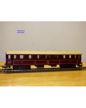 LONG  400,  voiture grandes lignes 2 Kl. type Cc  DSB    BO