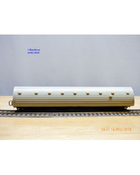 LONG  400,  voiture grandes lignes 2 Kl. type Cc  DSB    BO