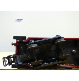 LONG  400,  voiture grandes lignes 2 Kl. type Cc  DSB    BO