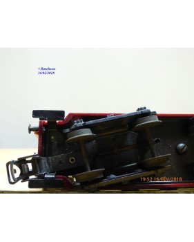 LONG  400,  voiture grandes lignes 2 Kl. type Cc  DSB    BO