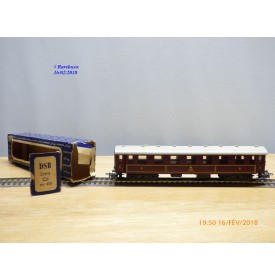 LONG  400,  voiture grandes lignes 2 Kl. type Cc  DSB    BO