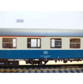 ADE 3001, voiture grandes lignes type ABüm 224   mixte 1/2 Kl.   Rheingold  DB   BO