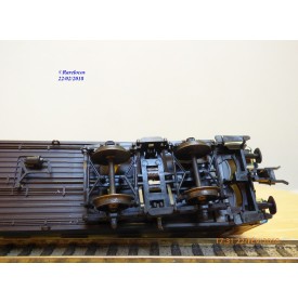 ADE 3203, voiture mixte fourgon / 2 Kl. POP Farben  DB  BO