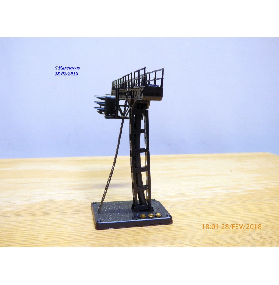 9321 JOUEF CHAMPAGNOLE HO : Potence de signalisation avec nacelle (MISB vintage) - Modélisme