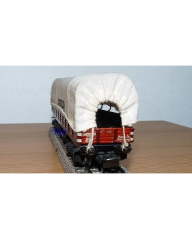 Märklin ancien  393 . 5,  wagon tombereau à bogies DB BO