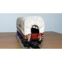 Märklin ancien 393 . 5, wagon tombereau à bogies DB BO