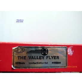 RIVAROSSI "véro"  / CON-COR 0006 , Très rare coffret The Valley Flyer   Santa Fé   AT&SF   neuf  BO