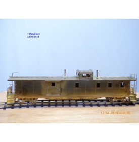 Precision Scale  15639, original caboose type X-181 Great Northern / Burilington Northern   BO