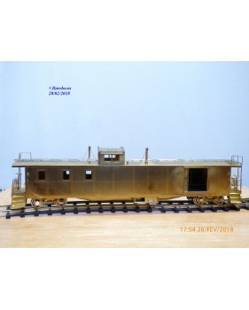 Precision Scale  15639, original caboose type X-181 Great Northern / Burilington Northern   BO