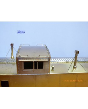Precision Scale  15639, original caboose type X-181 Great Northern / Burilington Northern   BO
