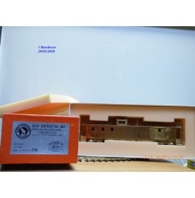 Precision Scale  15639, original caboose type X-181 Great Northern / Burilington Northern   BO