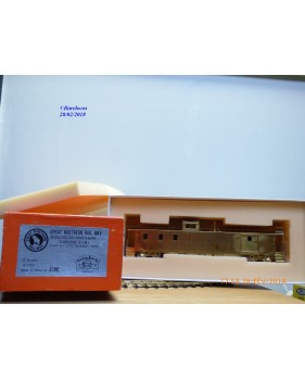 Precision Scale  15639, original caboose type X-181 Great Northern / Burilington Northern   BO