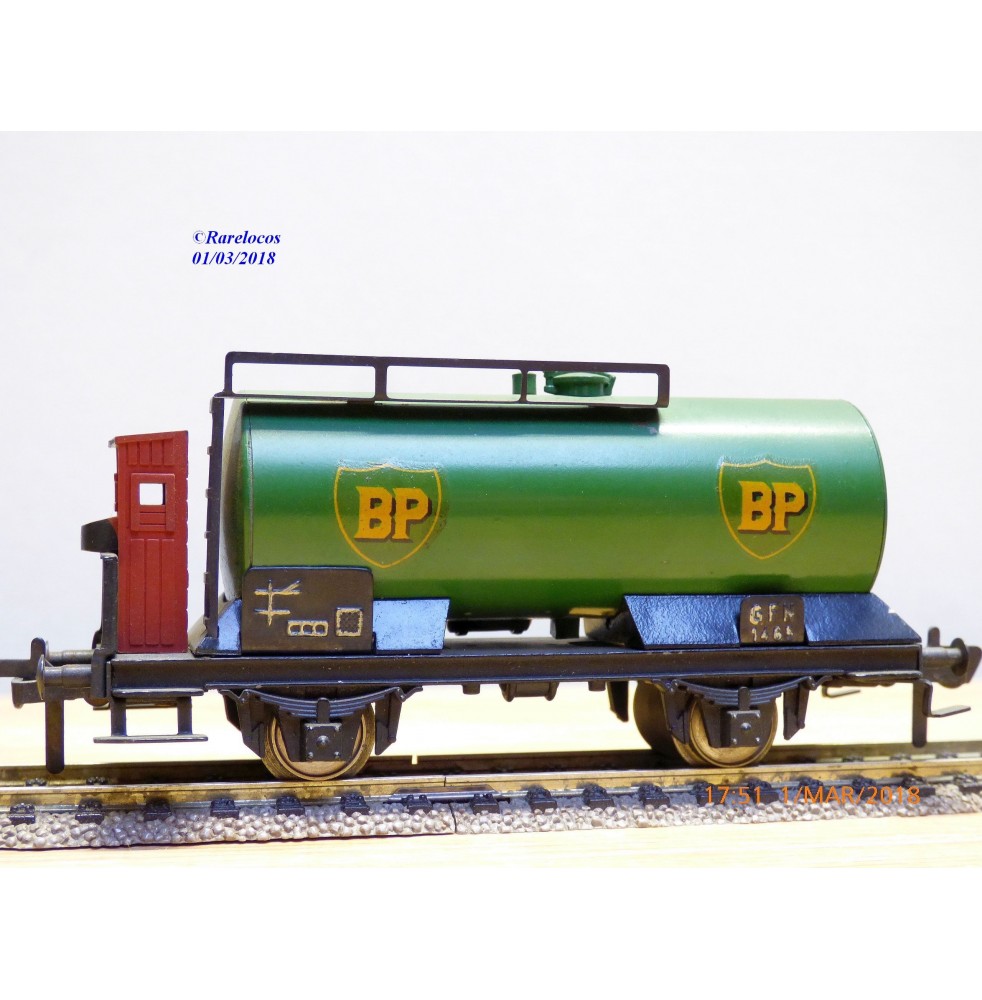 Fleischmann 1465 BP,  rare wagon citerne BP   DB  