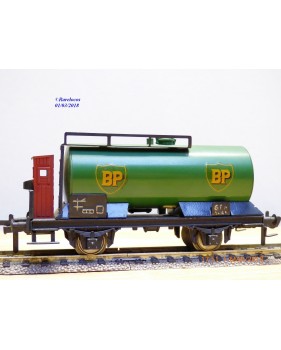 Fleischmann 1465 BP,  rare wagon citerne BP   DB  