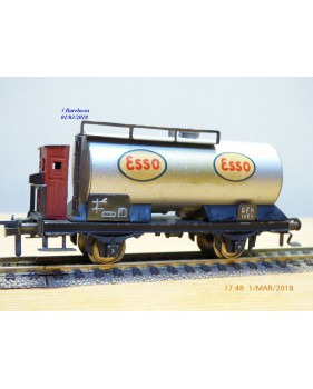 Fleischmann 1465 E,  rare wagon citerne ESSO   DB  