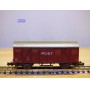 ROCO 2329B  wagon couvert type Ds POST  NS      BO   N