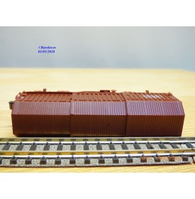 ROCO 2375D, wagon à toit télescopique type Shimms SNCB    BO   N