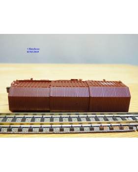 ROCO 2375D, wagon à toit télescopique type Shimms SNCB    BO   N