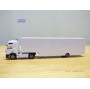 HERPA  143332,  camion et semi remorque porte voiture  fermée  Neuf   BO  1/87