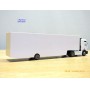 HERPA  143332,  camion et semi remorque porte voiture  fermée  Neuf   BO  1/87