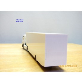 HERPA  143332,  camion et semi remorque porte voiture  fermée  Neuf   BO  1/87