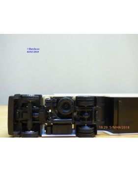 HERPA  143332,  camion et semi remorque porte voiture  fermée  Neuf   BO  1/87