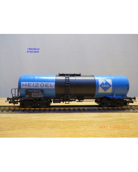 RÖWA 2304 wagon plat chargé de 2 conteneurs LESAGE  DB BO 