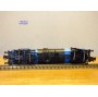 RÖWA 2304 wagon plat chargé de 2 conteneurs LESAGE  DB BO 