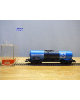 RÖWA 2304 wagon plat chargé de 2 conteneurs LESAGE  DB BO 