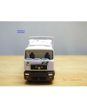 HERPA  184458,  camion et semi remorque MAN  F2000   DEKRA    Neuf   BO  1/87
