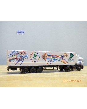 HERPA  184458,  camion et semi remorque MAN  F2000   DEKRA    Neuf   BO  1/87