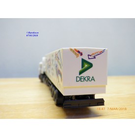 HERPA  184458,  camion et semi remorque MAN  F2000   DEKRA    Neuf   BO  1/87