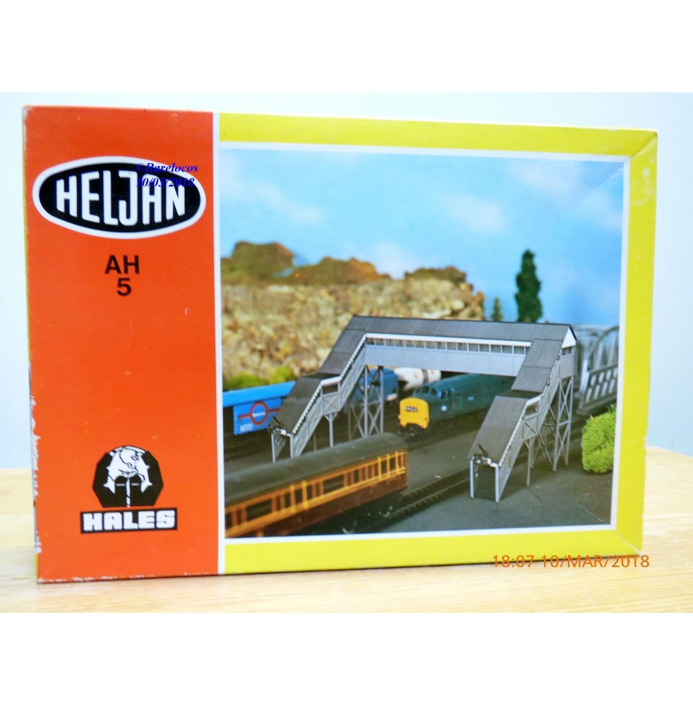 HELJAN AH5, passage supérieur piéton  HO  1/87 