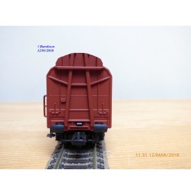 ELECTROTREN 5506 K,  wagon couvert grande capacité à parois coulissantes  type Habis  Deutsche TRANSFESA   DB    neuf   BO