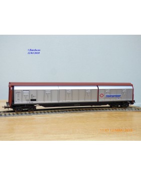 ELECTROTREN 5506 K,  wagon couvert grande capacité à parois coulissantes  type Habis  Deutsche TRANSFESA   DB    neuf   BO