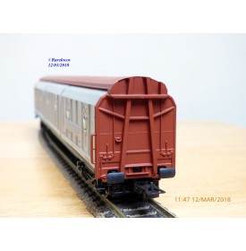 ELECTROTREN 5506 K,  wagon couvert grande capacité à parois coulissantes  type Habis  Deutsche TRANSFESA   DB    neuf   BO
