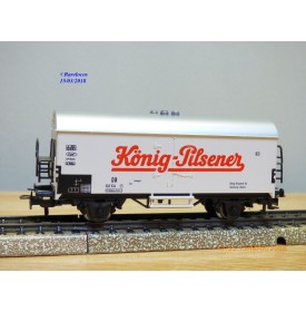 Märklin 48944 wagons plats type Bt 10 conteneurs à bière Königsbacher DB BO