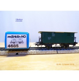 Märklin 48944 wagons plats type Bt 10 conteneurs à bière Königsbacher DB BO