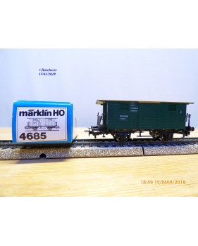 Märklin 48944 wagons plats type Bt 10 conteneurs à bière Königsbacher DB BO