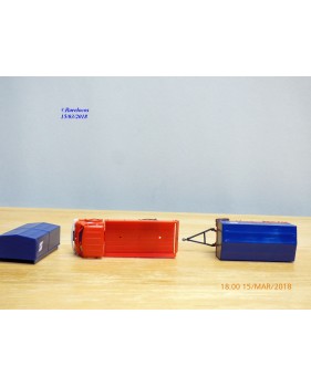 ROCO Minitanks 6002, Camion STEYR  680 et remorque ÖBB      Neuf   BO  1/87  HO
