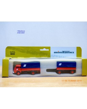 ROCO Minitanks Z-237 automitrailleuse SALADIN Mk 1 neuf BO 1/87