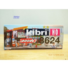 KIBRI  8704, Garage / station service  BO  1/87 HO