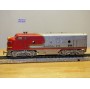 MÄRKLIN  4060.3, locomotive diesel  Bo Bo F7 A non motorisée Santa Fé  AT&SF 