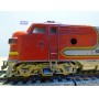 MÄRKLIN  4060.3, locomotive diesel  Bo Bo F7 A non motorisée Santa Fé  AT&SF 
