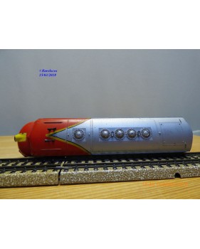 MÄRKLIN  4060.3, locomotive diesel  Bo Bo F7 A non motorisée Santa Fé  AT&SF 