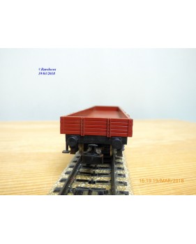 Märklin 4473,  wagon plat   à bogies  type  Rlmms   DB   BO