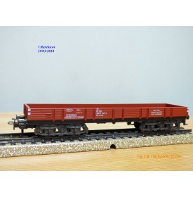 Märklin 4473,  wagon plat   à bogies  type  Rlmms   DB   BO